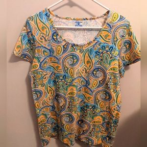 EUC Jones New York Short Sleeve Tee Size XL